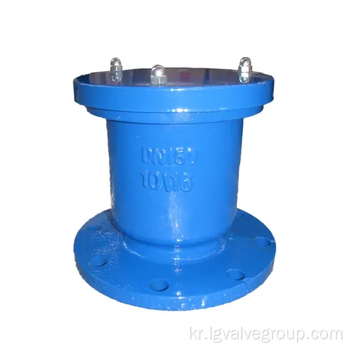 연성 철 배기 밸브 플랜지 배기 밸브